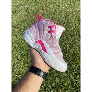 Nike Air Jordan 12 Retro Arctic Punch GS 510815-101 Size 5Y - 6.5W